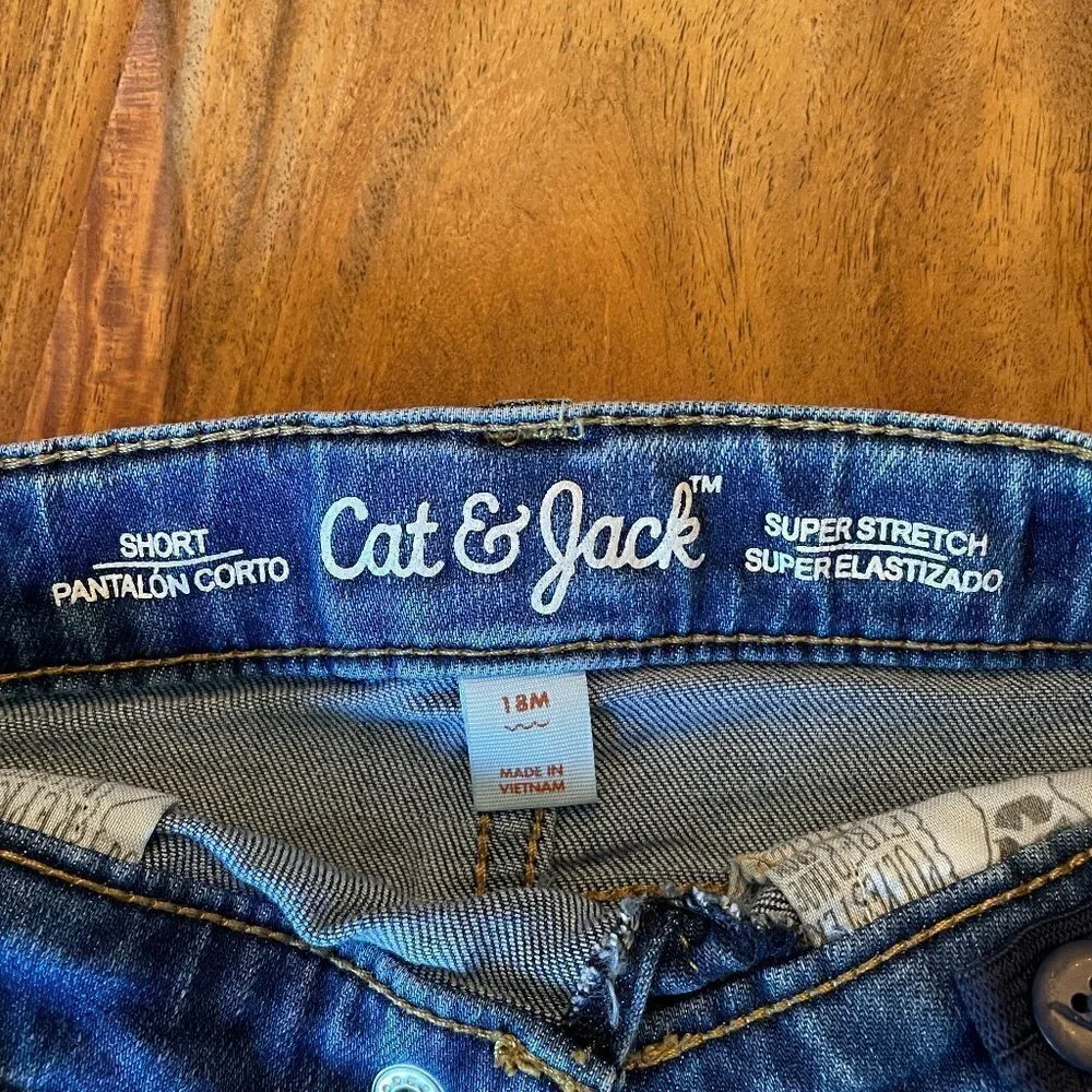 Cat & Jack Denim Rainbow Shorts 🌈
